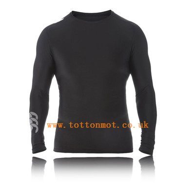 Canterbury Mercury Tcr Control Long Sleeve Ss15 Black Men's Lightweight Running Breathable