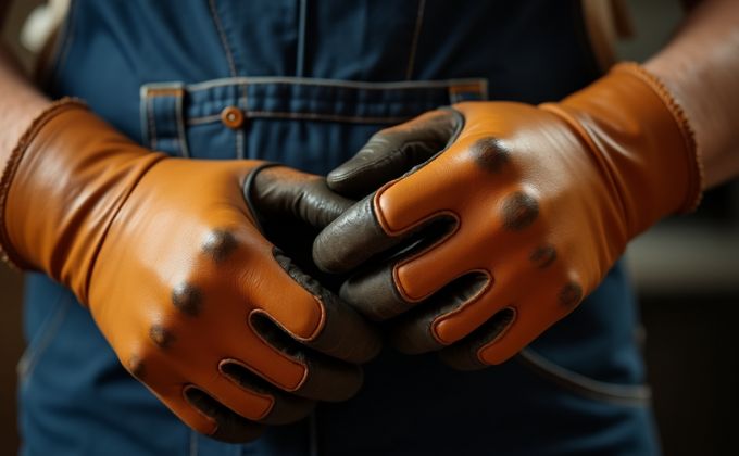 Work Tough, Stay Protected: Kamelo’s Raw-Form Leather Gloves